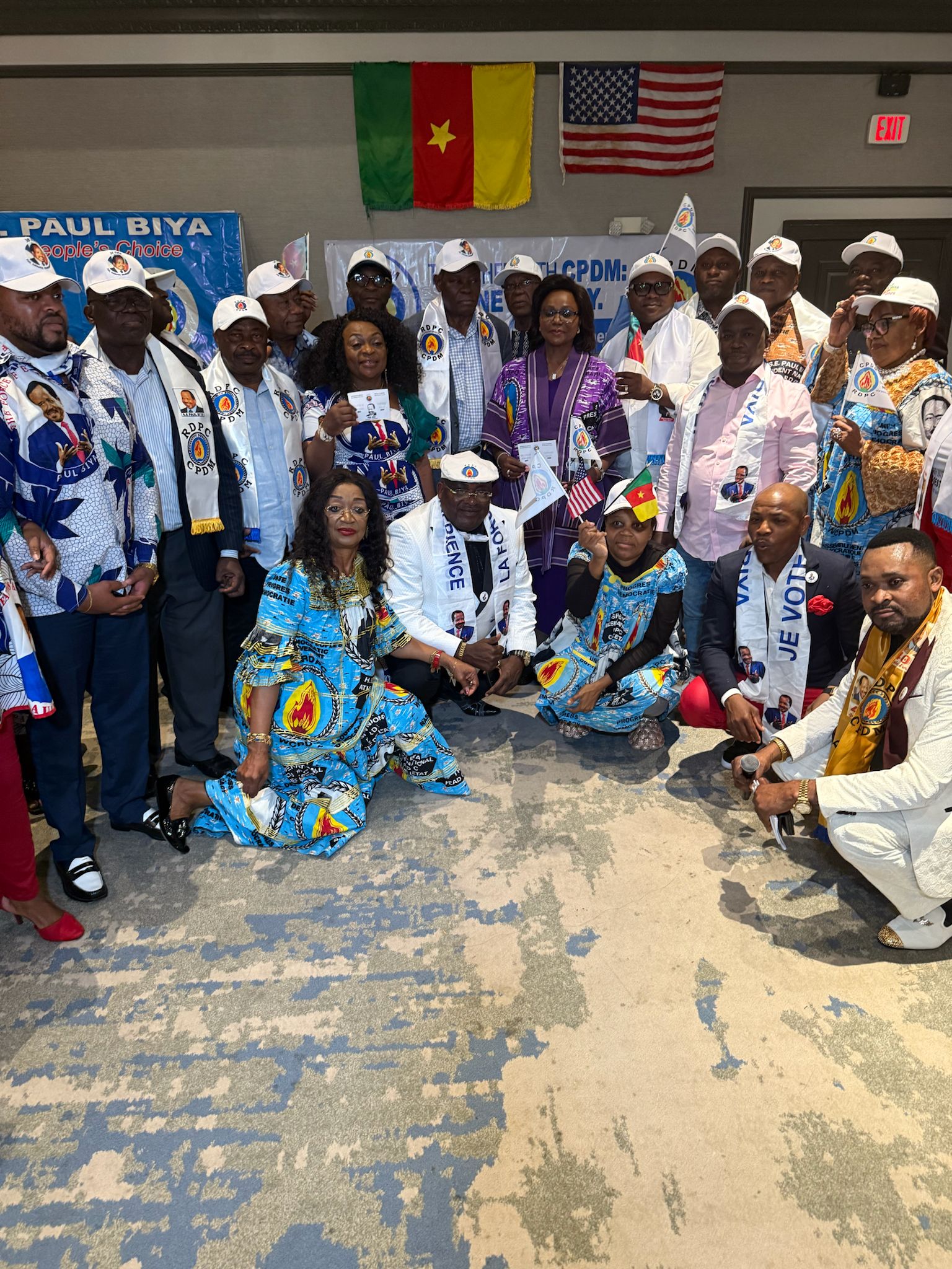 Campaign updates: CPDM Americas Ignites Diaspora Spirit to Build Cameroon’s Future with Paul Biya